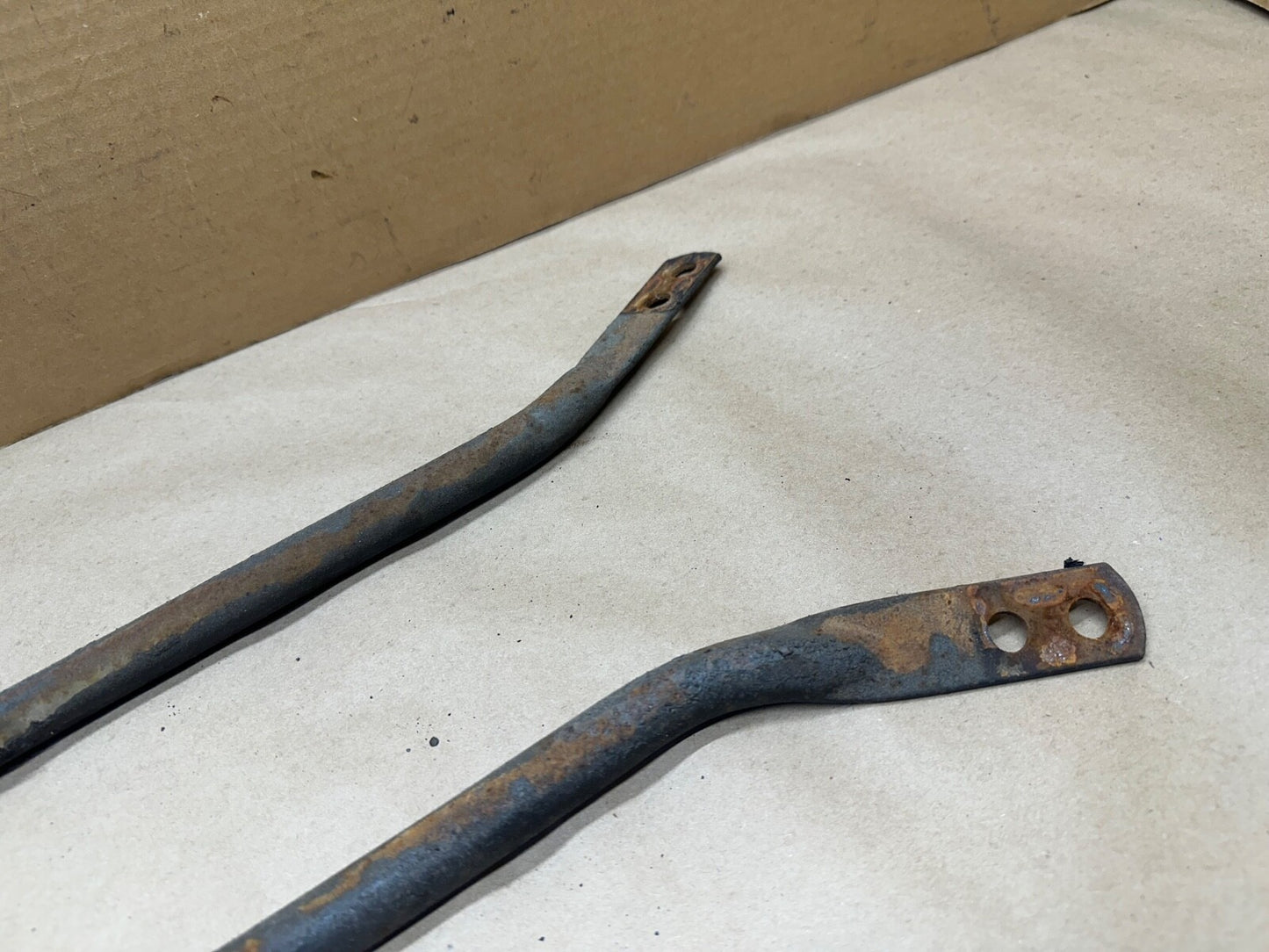 76-91 Jeep Wagoneer J10 Cherokee FSJ SJ Hood Support Rods Factory Brace Under OE