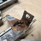 1967 Rebel Rambler Interior Front Bench Seat Floor Track Guide Mount Brackets