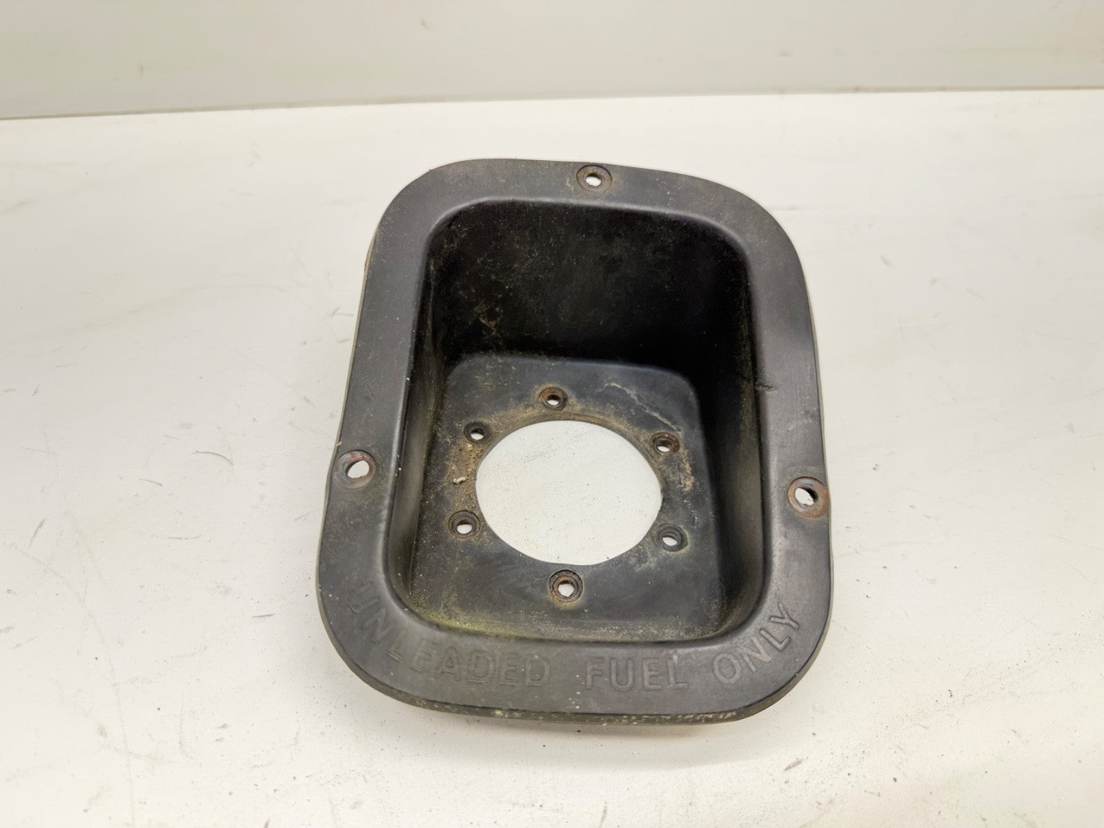 78-95 Jeep Gas Filler Trim CJ5 CJ7 CJ8 YJ Wrangler UNLEADED FUEL ONLY Factory OE