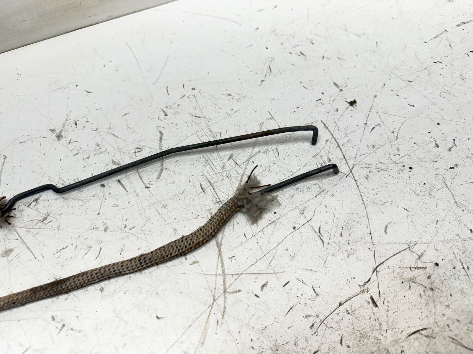 Jeep Cherokee XJ 84-96 Right Front Door 4 Door Latch Rods OEM Passenger Comanche
