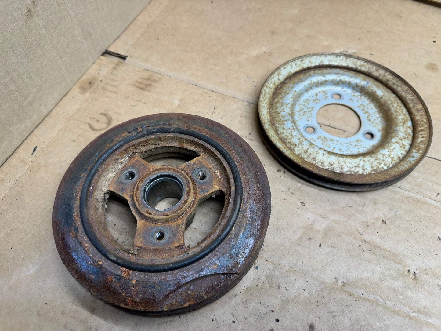 76-86 Jeep CJ7 CJ8 CJ5 Crank Pulley Balancer 4.2L Engine OEM Stock Factory 258ci