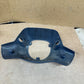 97-02 Jeep Wrangler TJ Steering Wheel Bottom Lower Trim Plastic Back Grey Gray