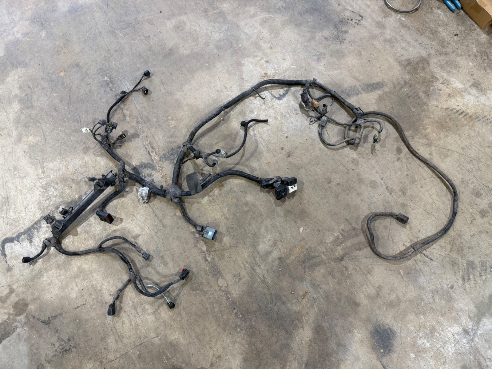 01 Jeep TJ Wrangler Wiring Harness 2.5 4cyl 5 speed Engine Injector Sensor Main