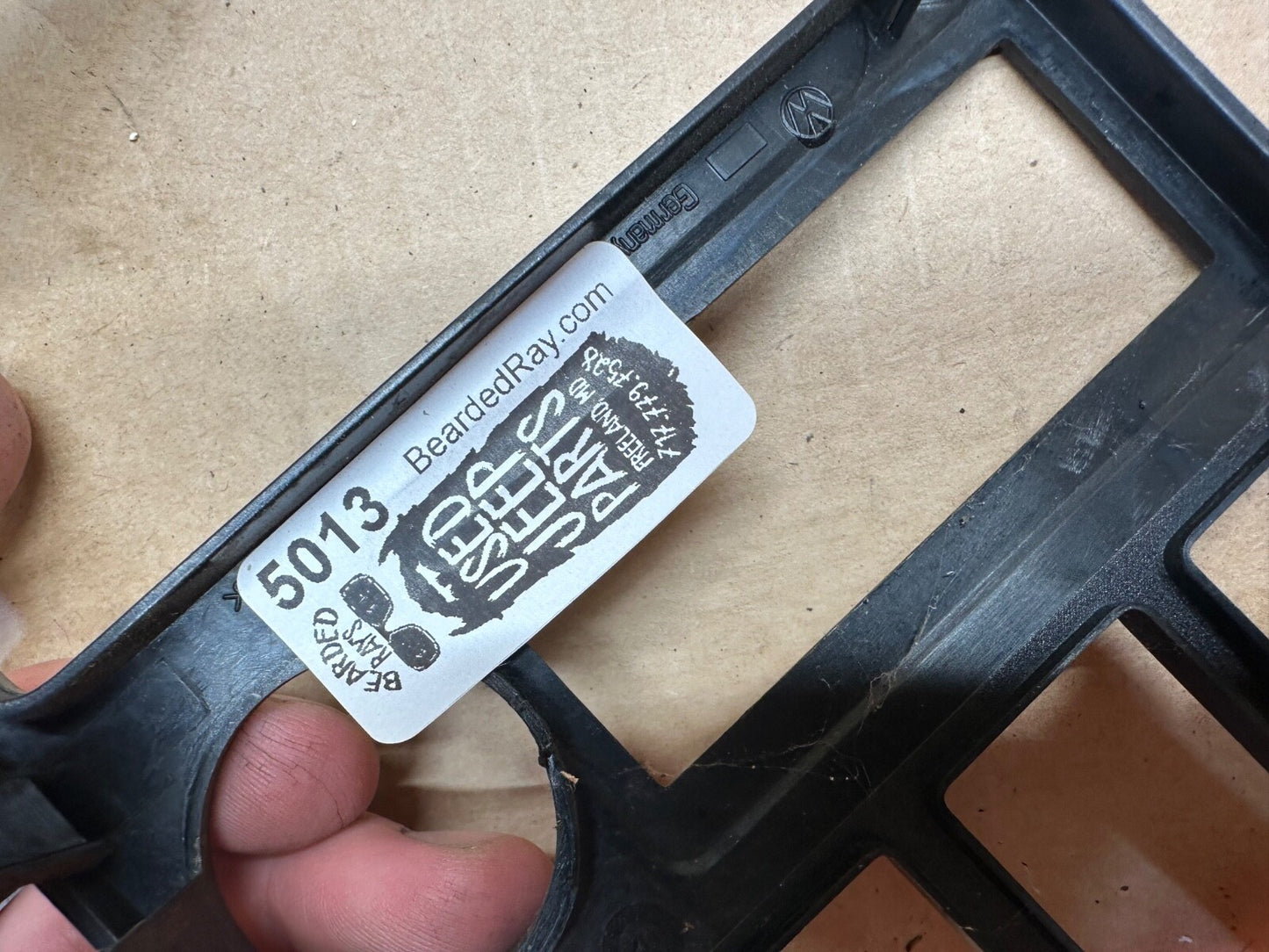 1999-2004 VW EUROVAN DASH Board Switch Bezel TRIM 7D1858100A 99-04 Euro Van OEM