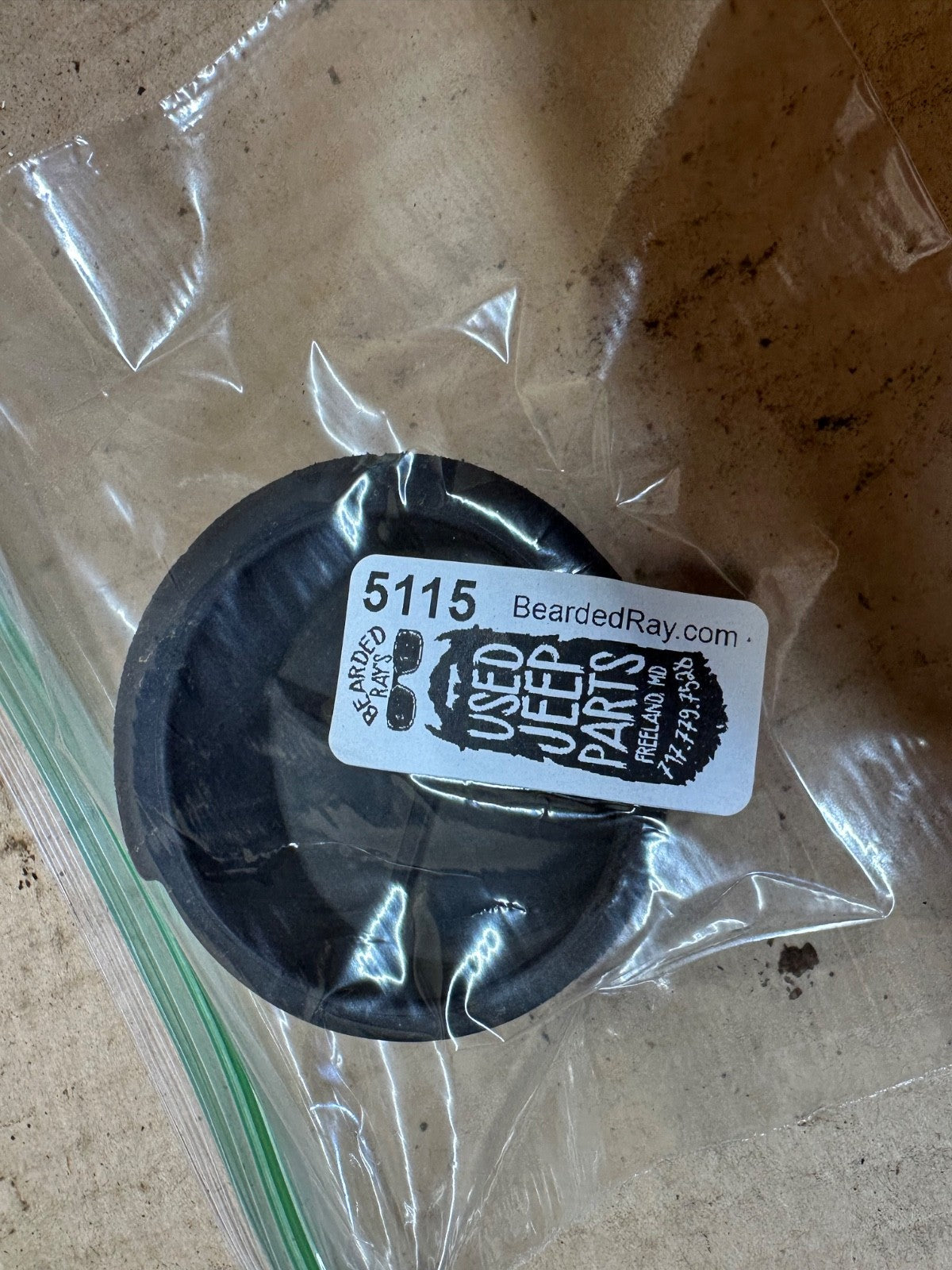 03-25 Genuine Ford Cover F65Z6C070AB Block Opening Seal Rubber OEM 4r75 4r100