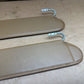 Spice Sun Visor Set 1976-1986 Jeep CJ-7 CJ 5 7 8 Tan Pair Sunvisor Visors 76-86