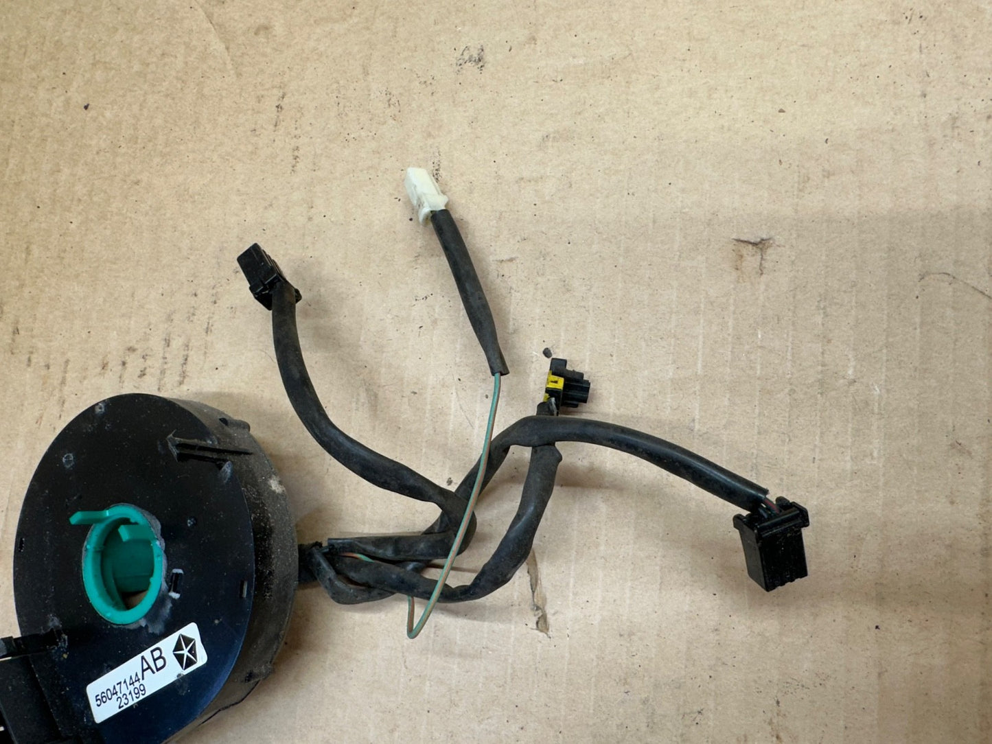 Jeep Wrangler TJ 03-06 Clock Spring 56047144AB OEM Steering Wheel Horn Factory