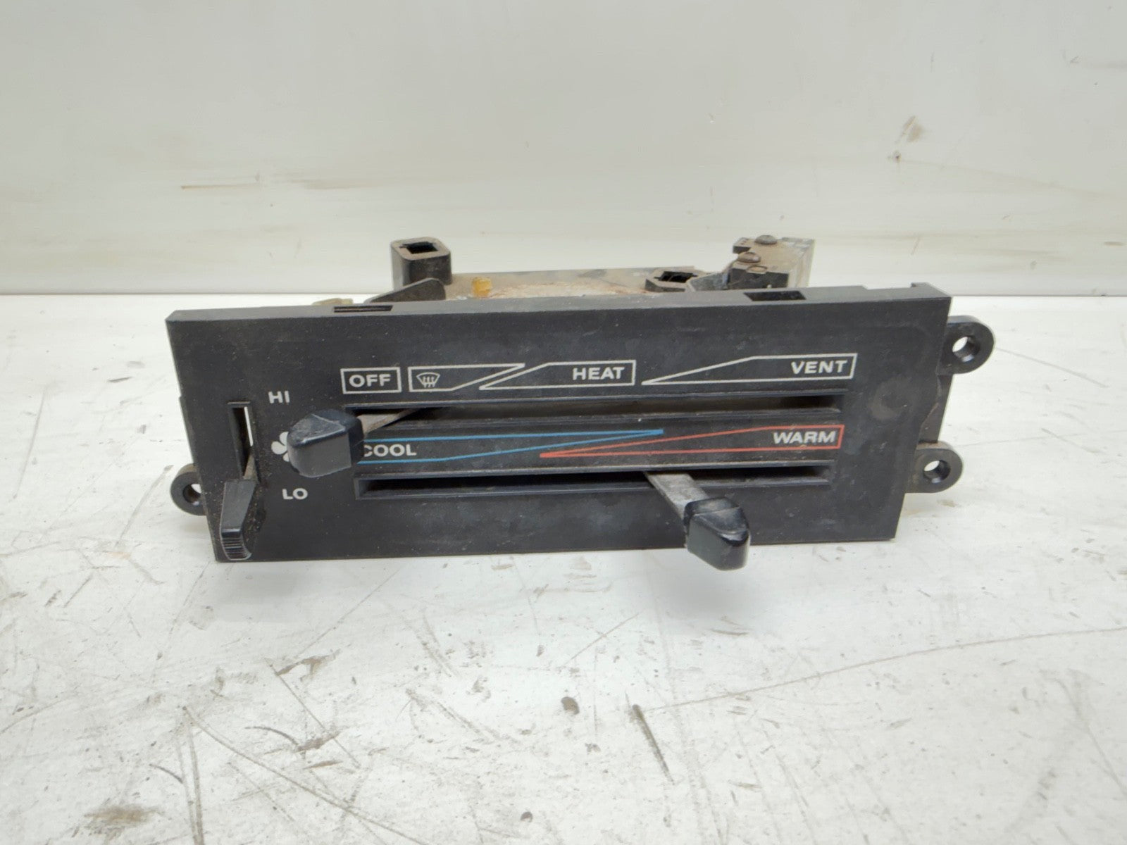 87-95 Jeep Wrangler YJ HEAT Panel Temp Climate Control Unit Heater HVAC Switch