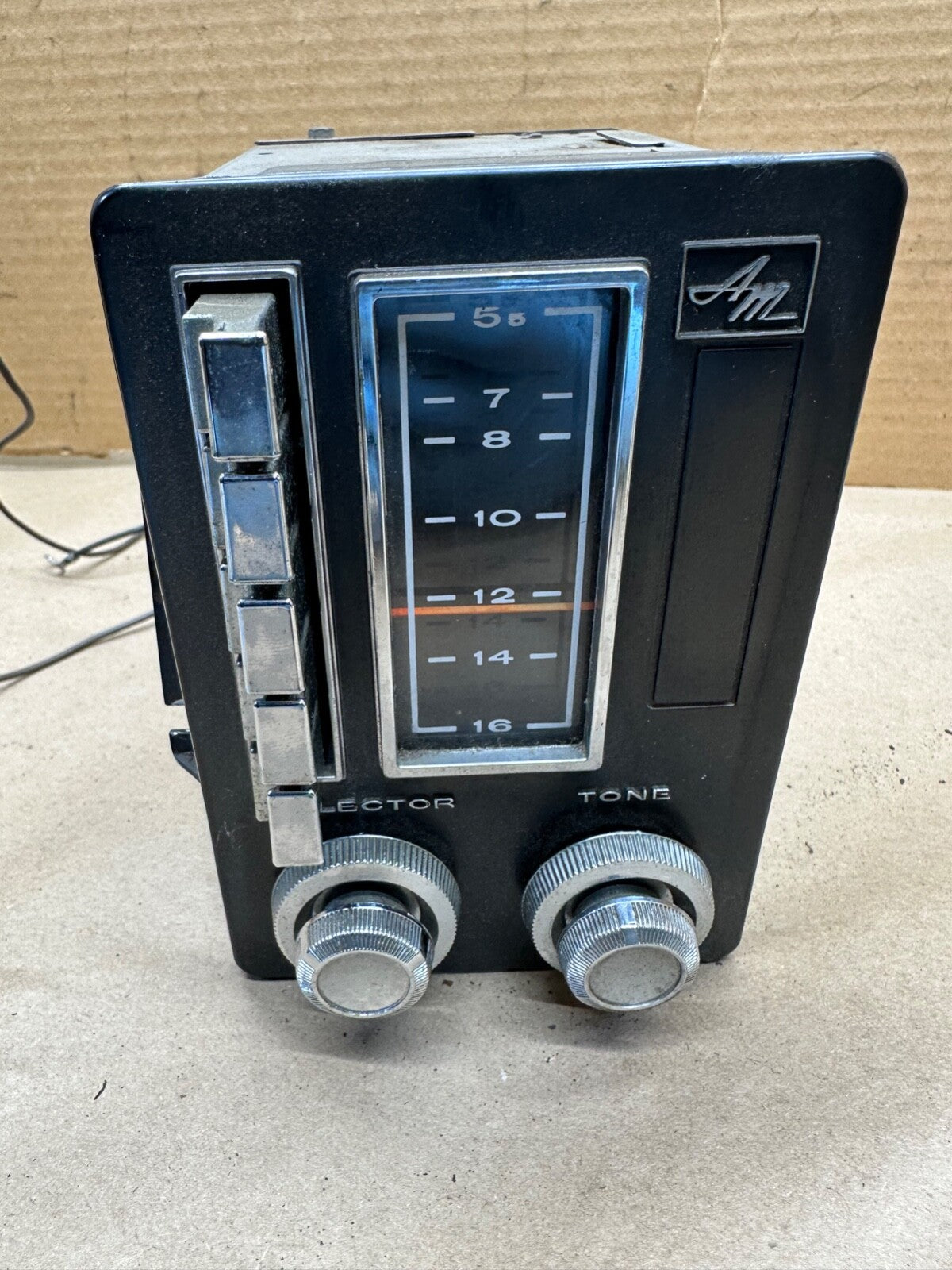 1967-1969 RAMBLER RADIO AMC RAMBLER REBEL SST AMBASSADOR USED