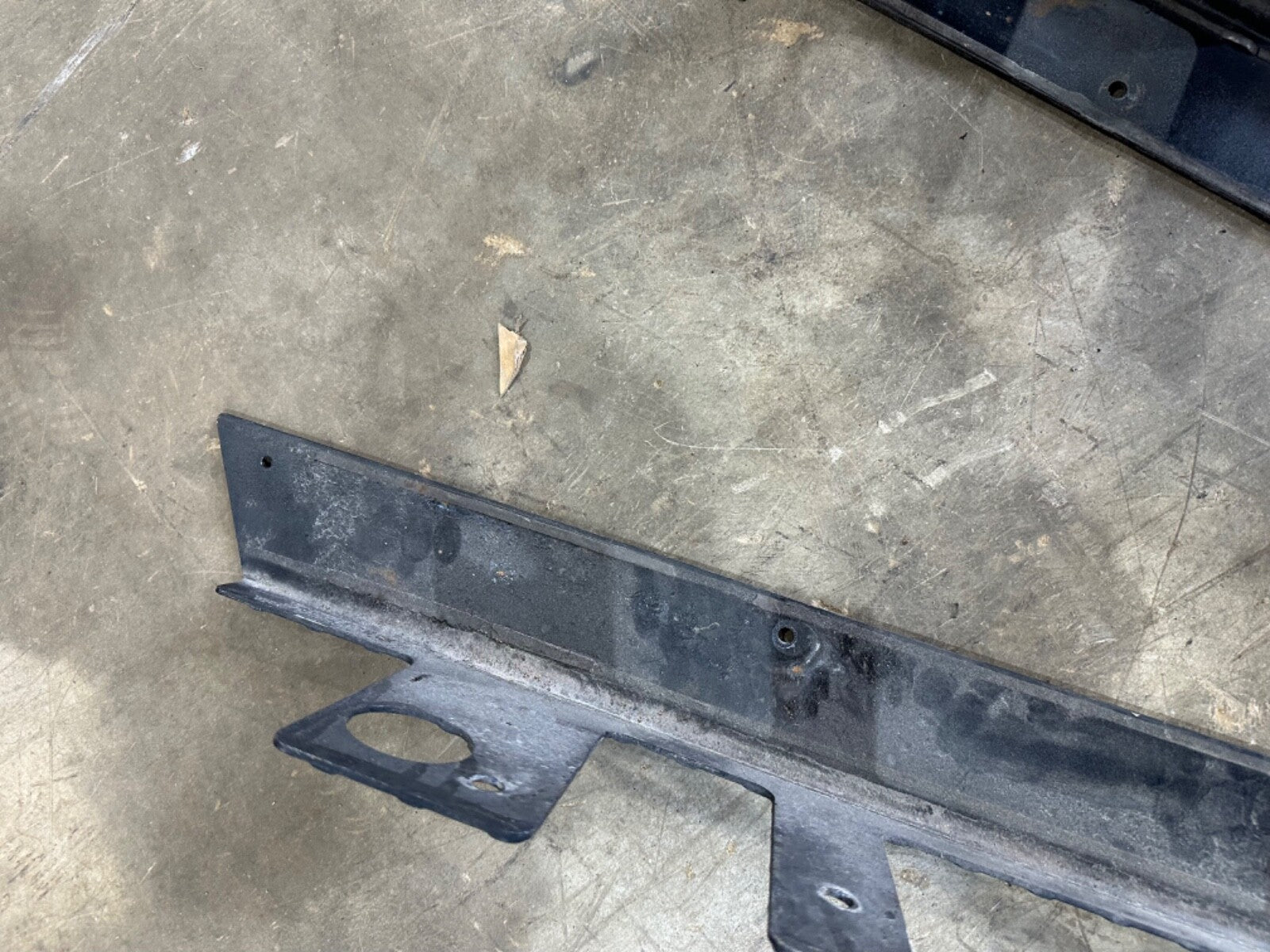 03-06 Jeep Wrangler TJ Rubicon OEM Black Rocker Guard Slider Pair Rock Trim Side