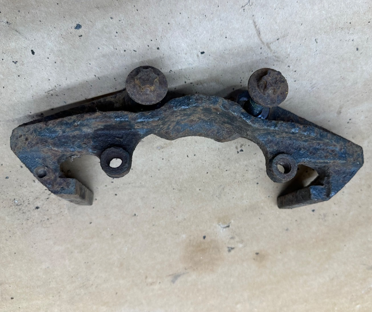 Jeep CJ Dana 30 Front Caliper Brake Mounting Bracket Wide Trac Track OEM L R