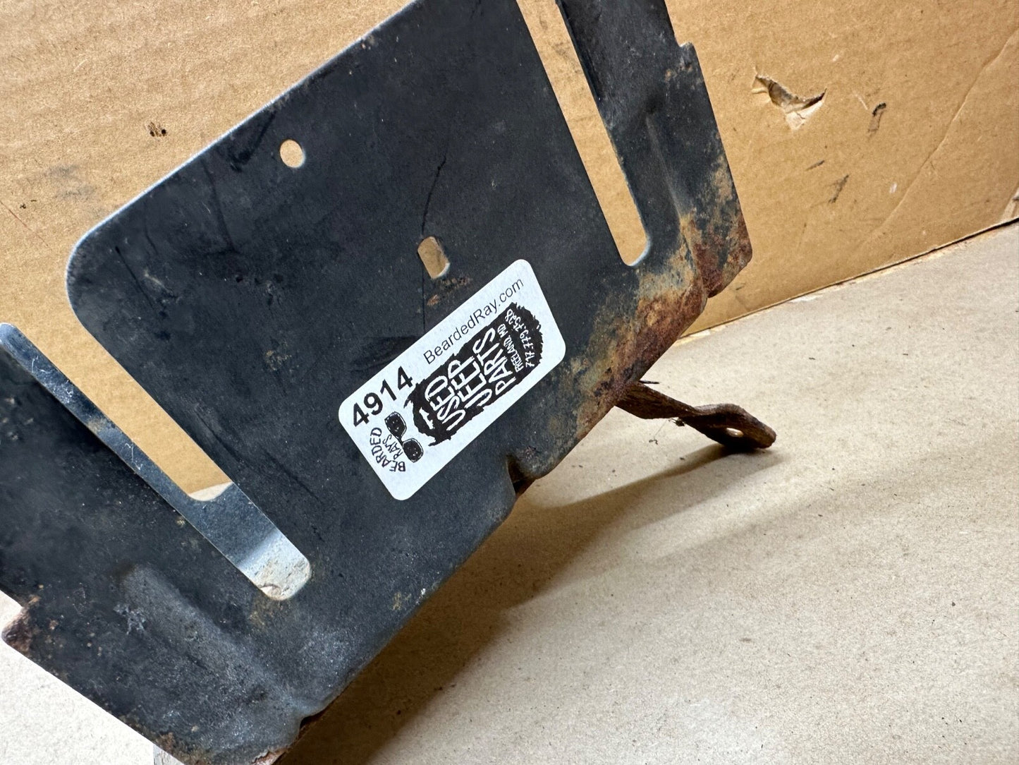Under Hood Fusebox Mount Fuse Box Bracket 00-06 Jeep TJ Wrangler OEM Fender