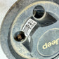 3 - Jeep Cherokee XJ Wrangler YJ 84-01 Factory Black Center Cap Wheel Hub 5 Bolt