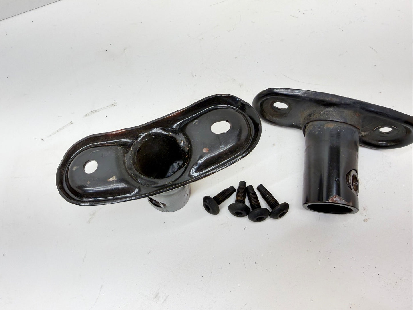 98-02 Jeep Wrangler TJ Roll Bar RollBar Extensions Windshield Bracket Mount OEM