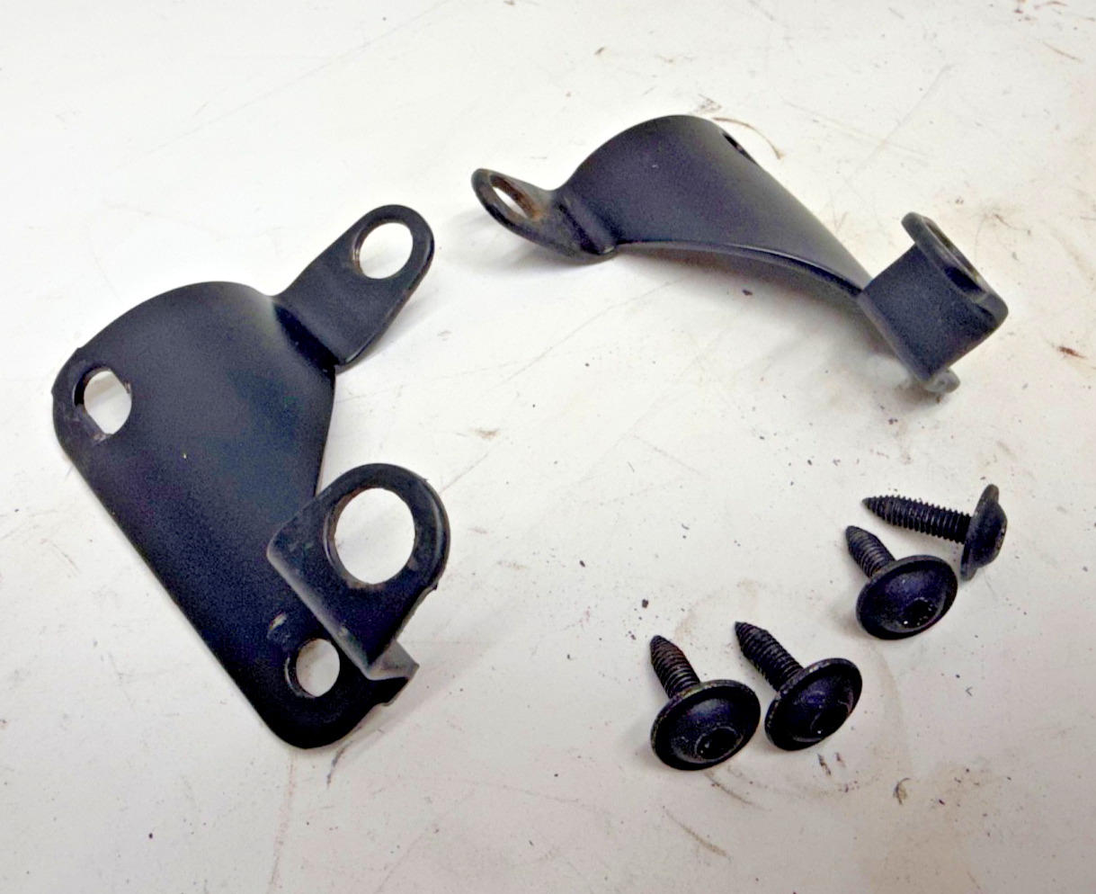 97-02 Jeep Wrangler TJ Soft Top to Roll Bar Brackets Roll Bar Mount Bow OEM Set