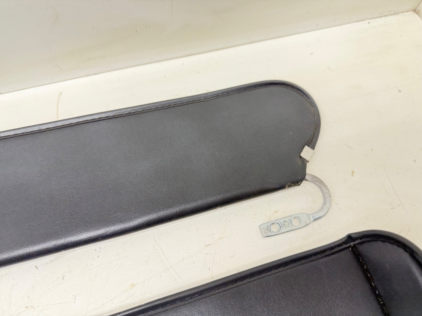 87-95 Jeep YJ Gray Sun Visors Dark Grey Wrangler Factory Visor Sunvisors OEM OE