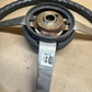 84-95 Jeep Cherokee Wrangler OEM FACTORY 3 Spoke Steering Wheel Grey XJ YJ MJ