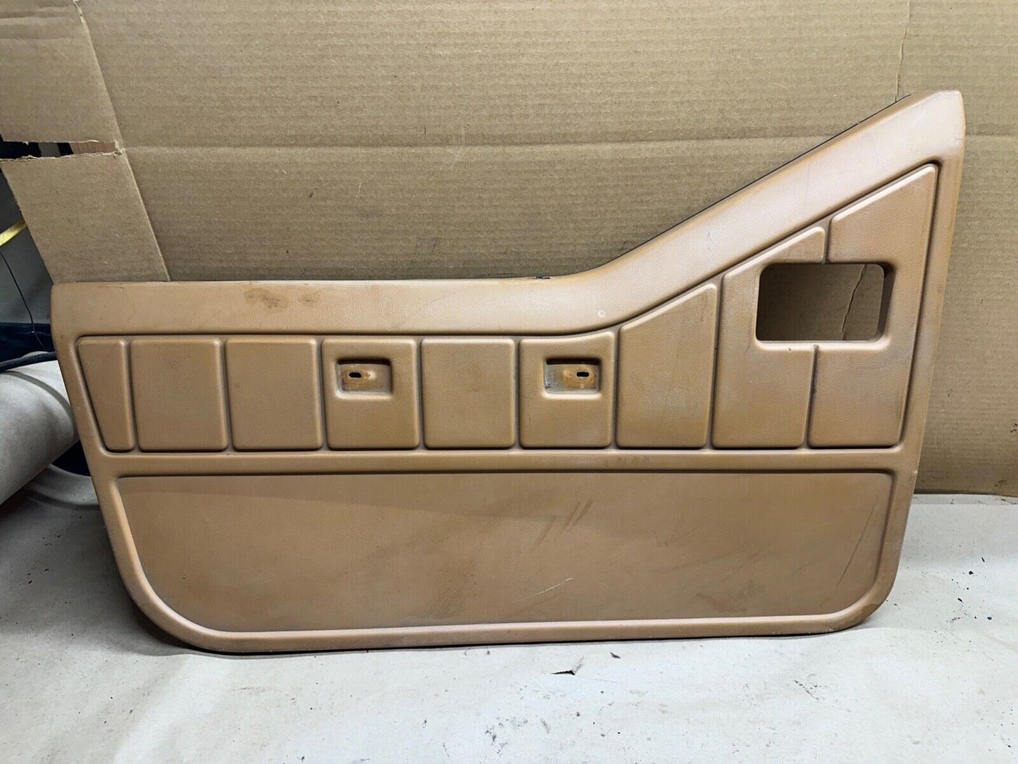 87-95 Jeep Wrangler YJ Tan Half Door Interior Panel Spice Right Panel OEM R RF