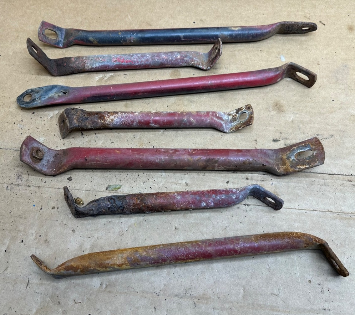 87-95 Jeep Wrangler YJ FENDER to Firewall Support Bar Set OEM Factory Rod Brace