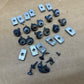 Jeep Wrangler YJ 87-95 Soft Top Belt Rail Retainer Bolts Set OEM Softtop Factory