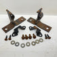 87-95 Jeep Wrangler YJ Rear Seat Brackets Back Bracket PAIR OEM Rear Mount Set