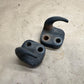 97-06 Jeep Wrangler TJ LJ OEM Factory Front Tow Hooks NO Bolts Towhook Pair Hook