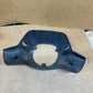 97-02 Jeep Wrangler TJ Steering Wheel Bottom Lower Trim Plastic Back Grey Gray
