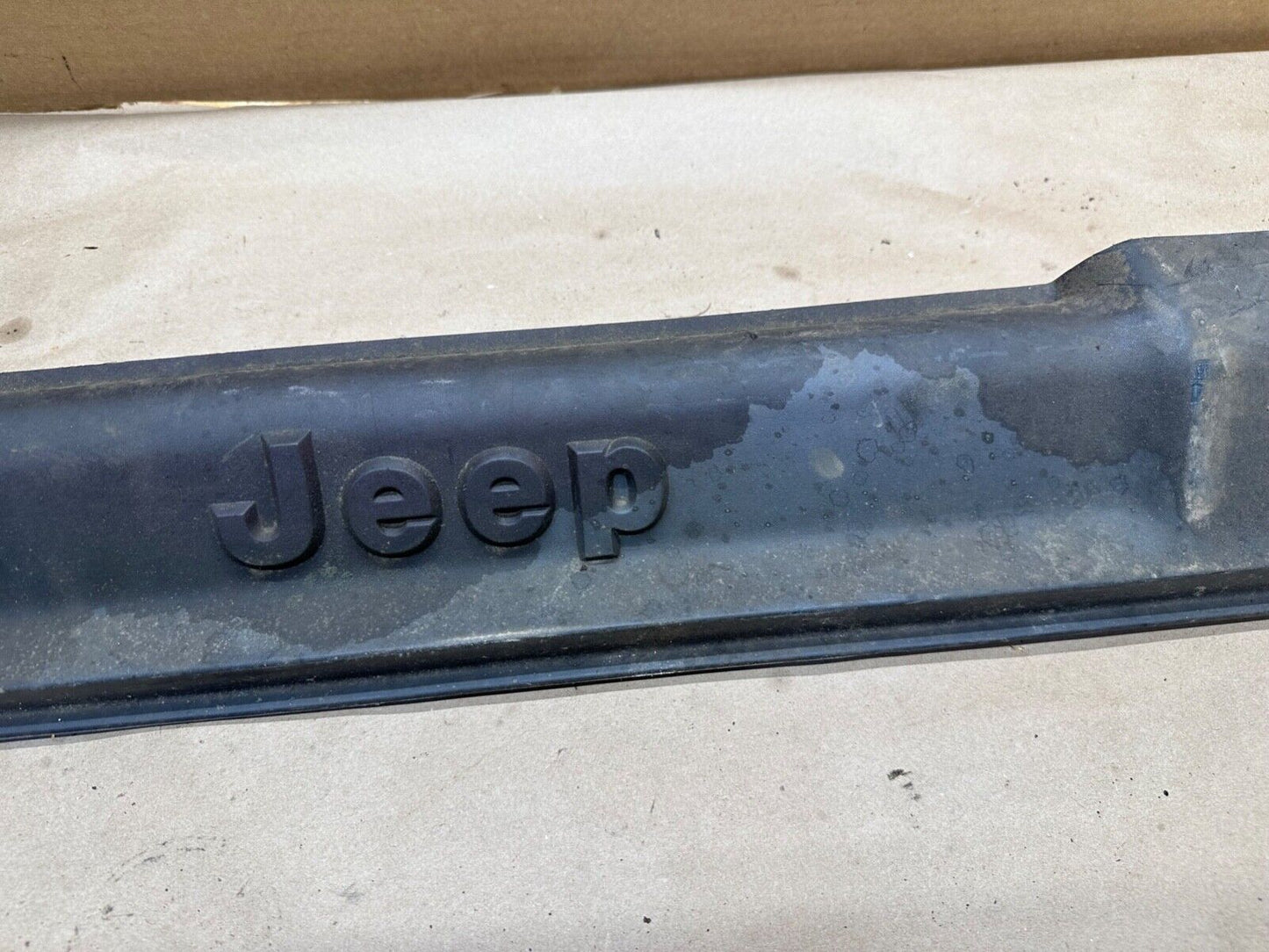 97-06 Jeep Wrangler TJ Front Bumper Cover Sway Bar Frame Panel 55155667 Trim OEM