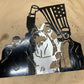 Pres Donald Trump Assassination Attempt CNC Cut Steel Metal Sign Plaque 17"x15"