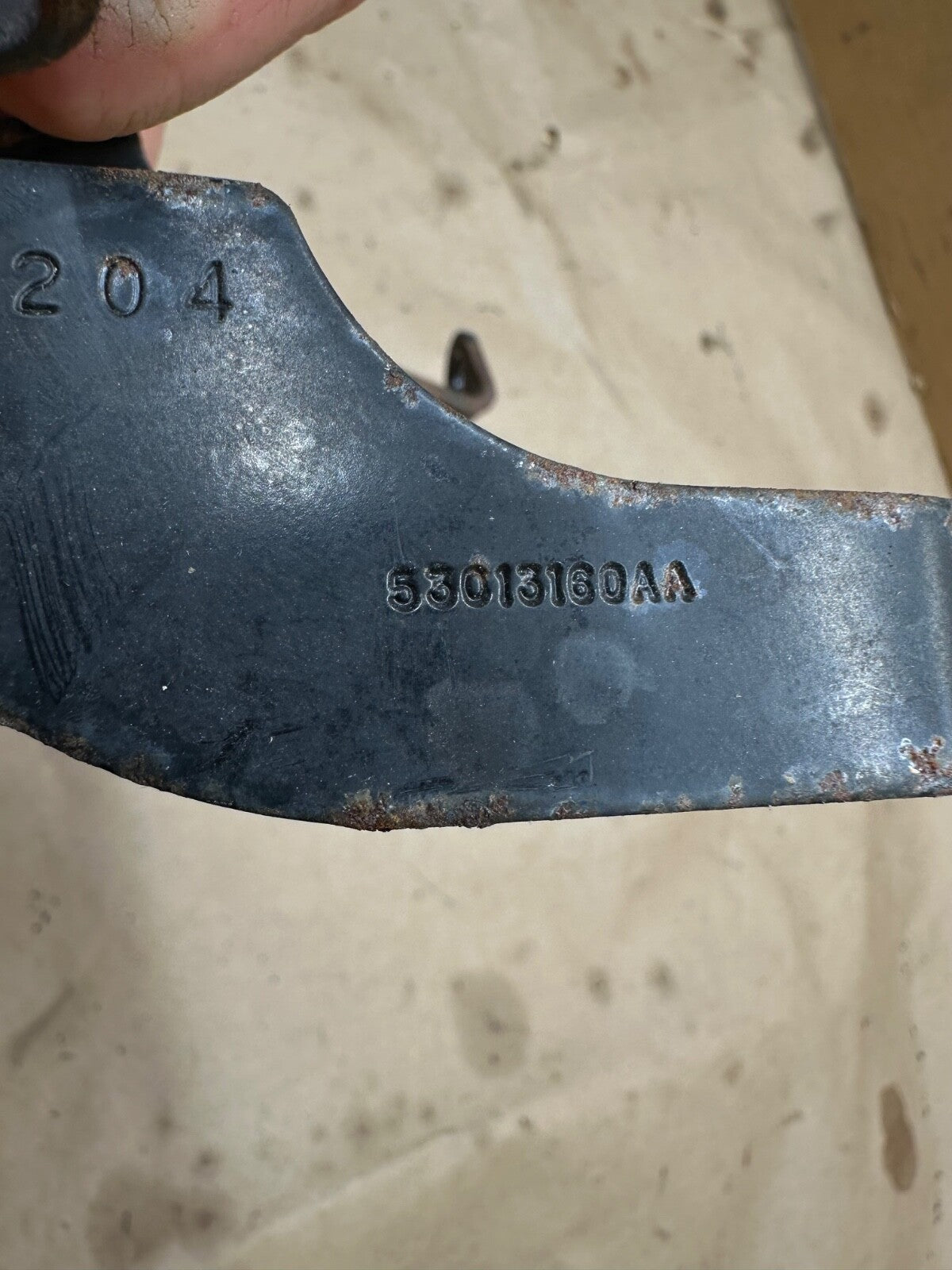 01-06 Jeep Wrangler TJ 4.0L Throttle Cable Bracket Kickdown Mount OEM Factory OE