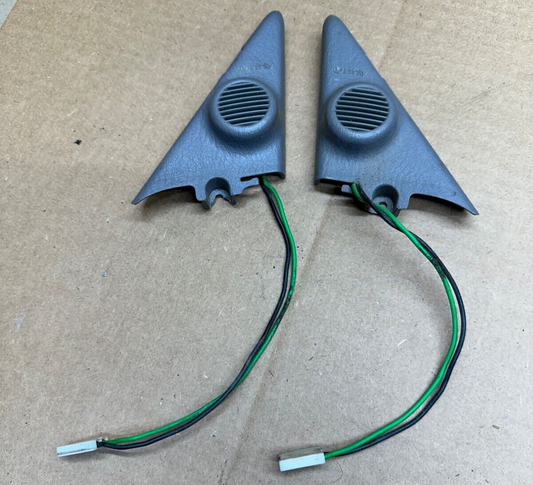 97-01 Jeep Cherokee XJ Pair Of Infinity Tweeter Speakers OEM Gray Grey Factory