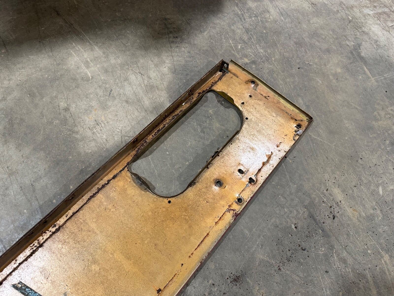 Jeep Willys CJ 5 CJ5 59-71 Dash Plate Panel DASHBOARD Column Mount OEM Factory