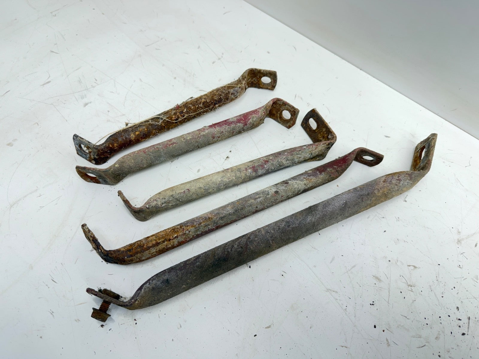 87-95 Jeep Wrangler YJ FENDER to Firewall Support Bar Set OEM Factory Rod Brace