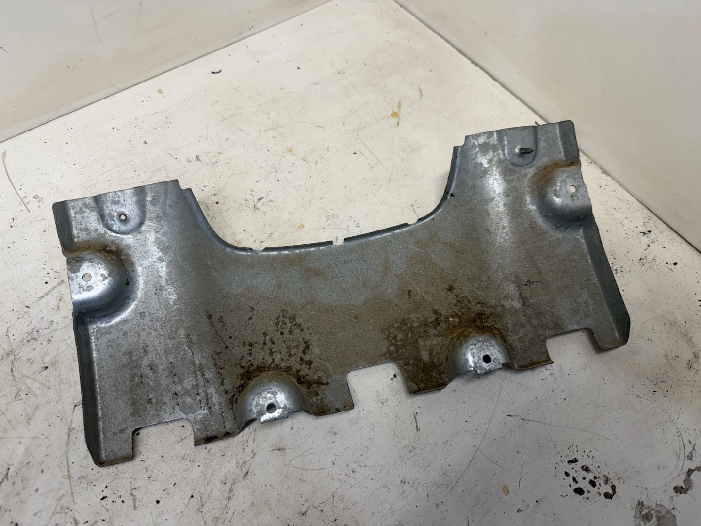97-00 Jeep Wrangler TJ Dash Knee Bolster Metal Reinforcement Plate Brace Factory