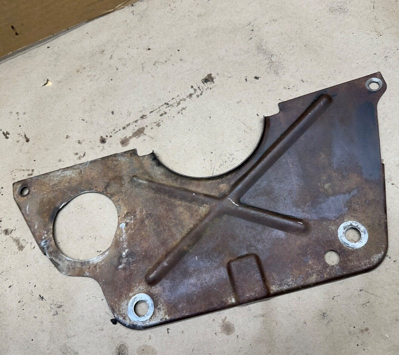 91-02 2.5L Jeep Wrangler YJ TJ Transmission Dust Shield Inspection Cover Plate