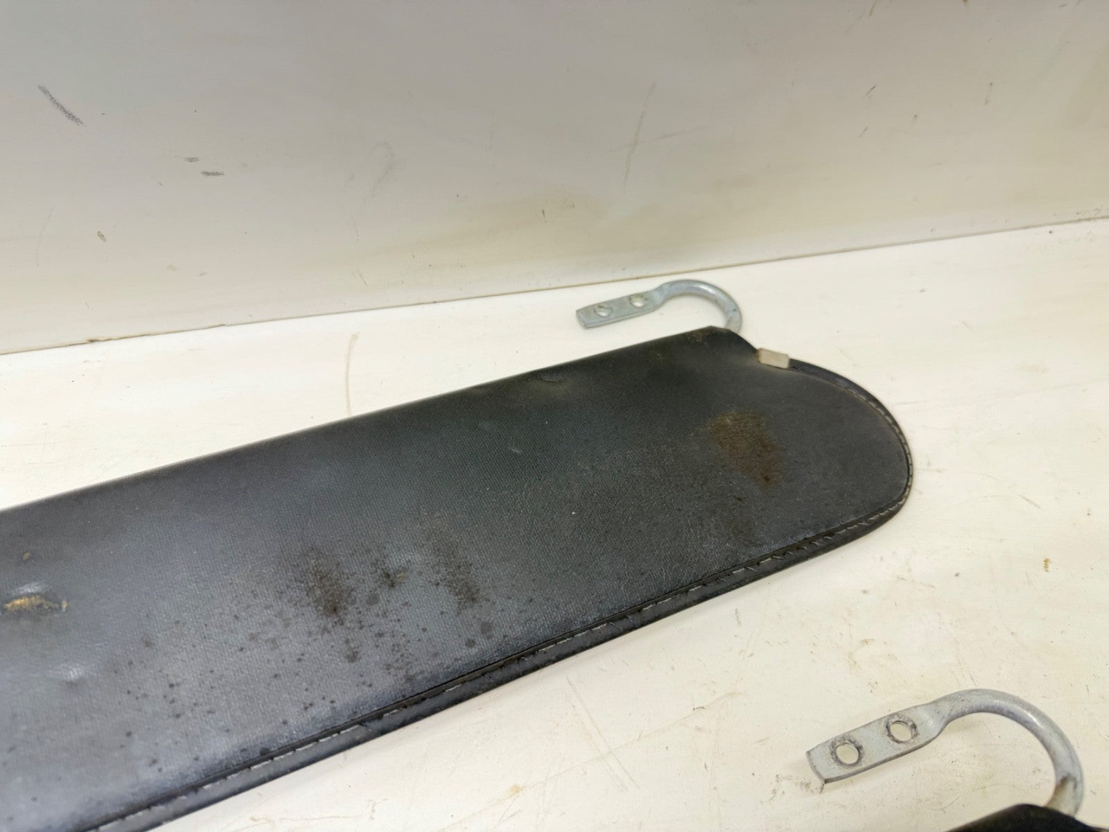 87-95 Jeep YJ Gray Sun Visors Dark Grey Wrangler Factory Visor Sunvisors OEM OE