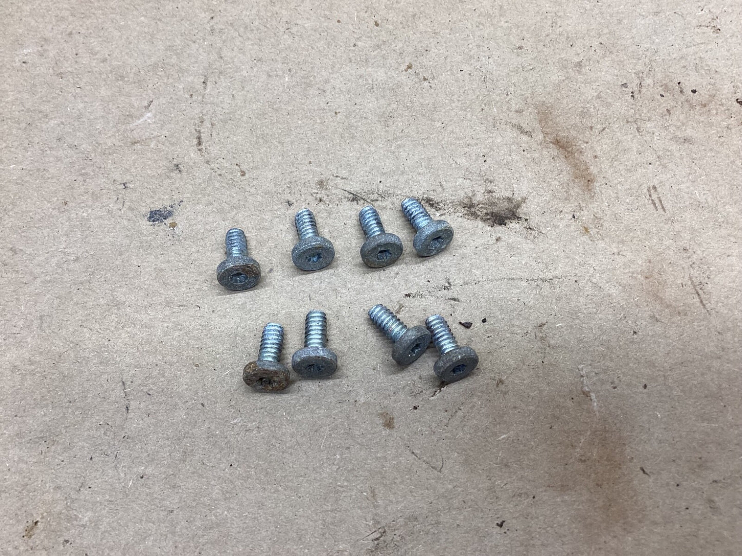 76-95 Jeep Wrangler YJ CJ Sunvisor Sun Visor Bolt Bolts Set Factory OEM SCREWS