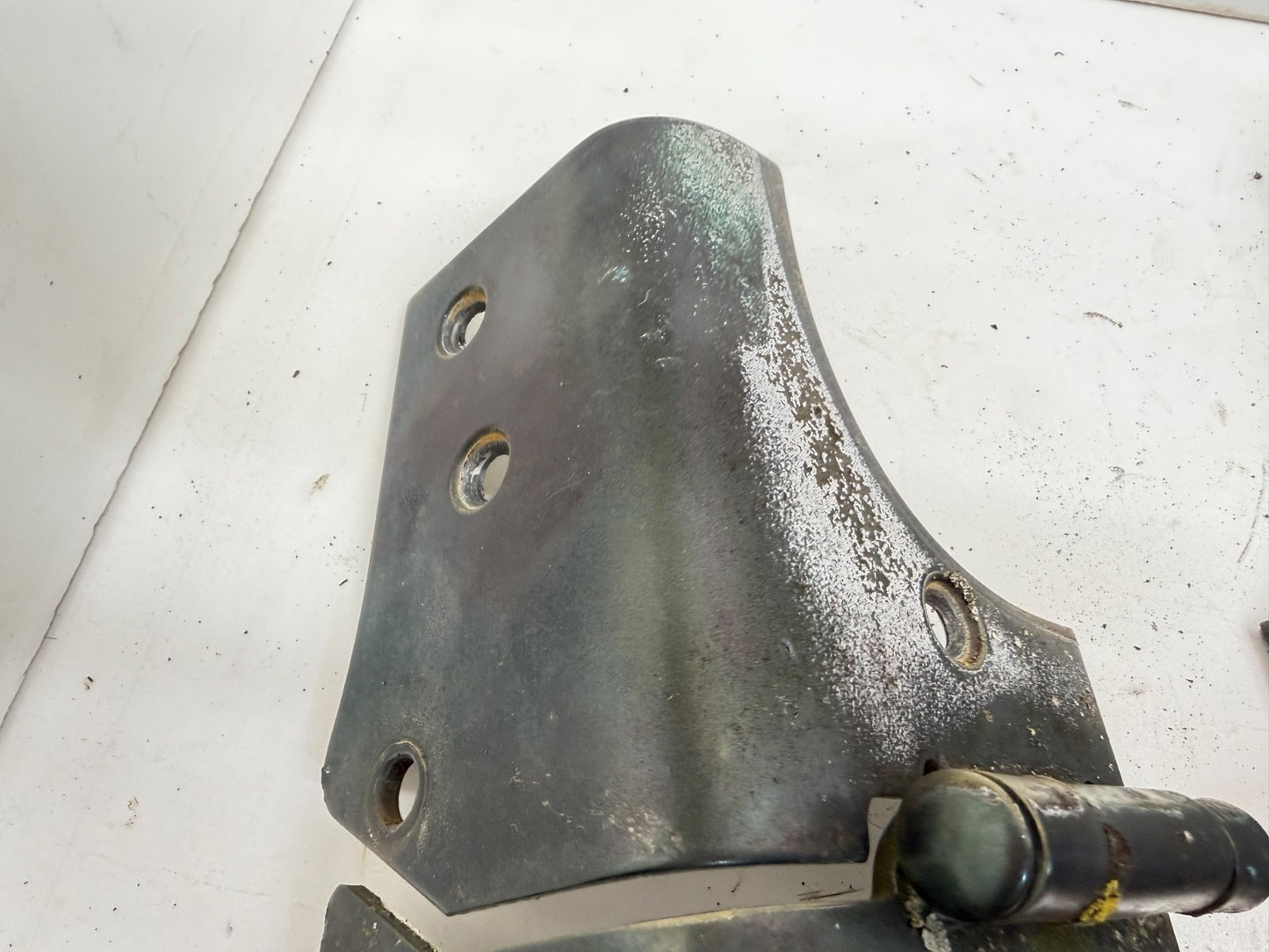 97-06 Jeep TJ Wrangler OEM Windshield Hinges Pair Green Hinge Set  Factory Bolts