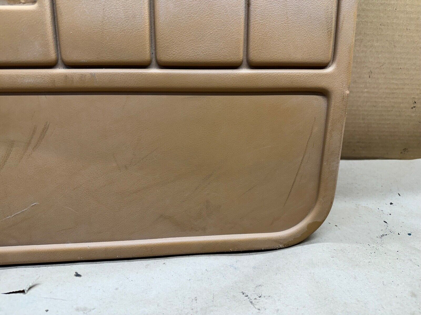 87-95 Jeep Wrangler YJ Tan Half Door Interior Panel Spice Right Panel OEM R RF