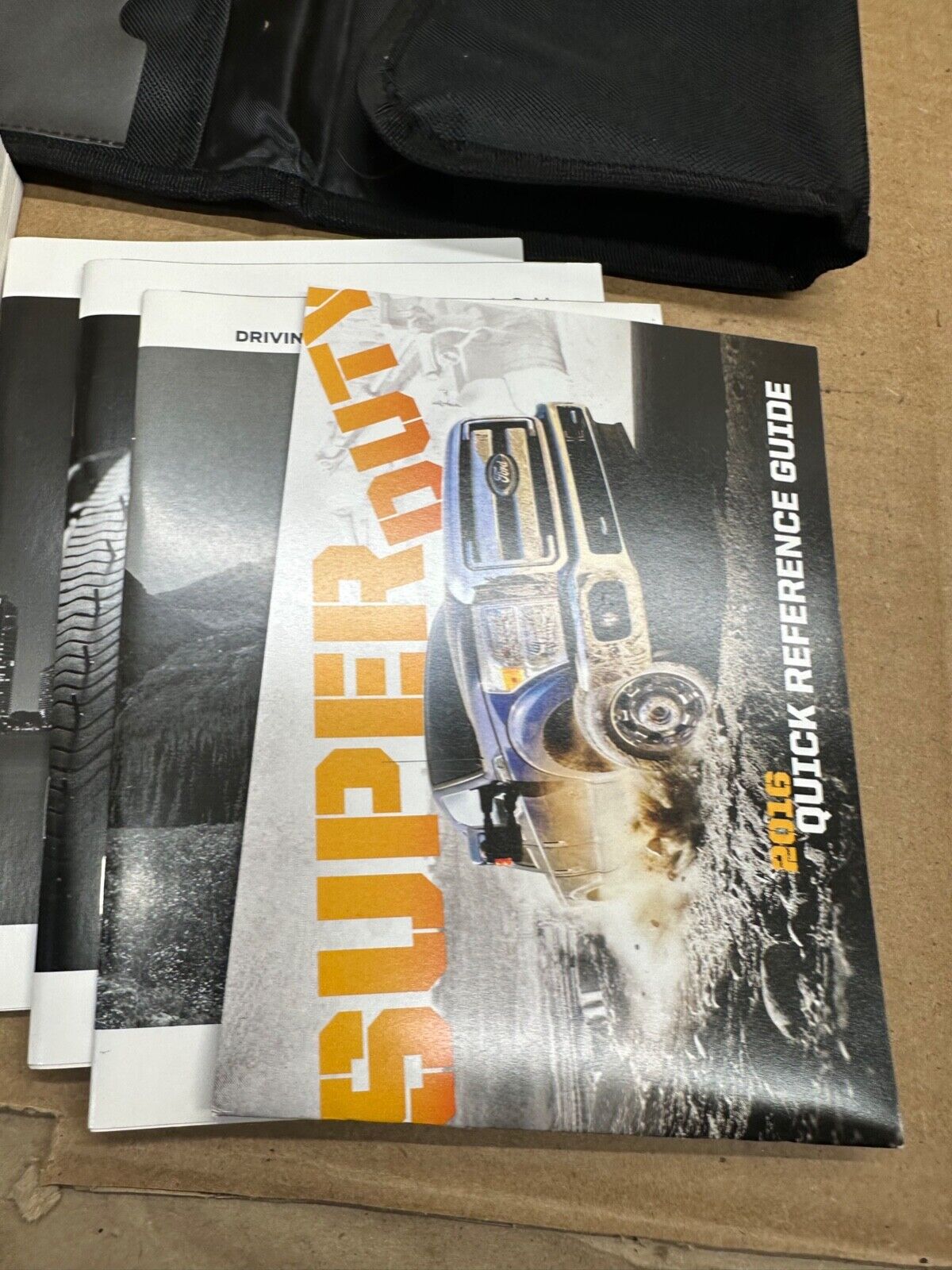 2016 16 FORD F250 F350 Gas OWNER'S MANUAL BOOK SET Super Duty F-250 F-350 Owners