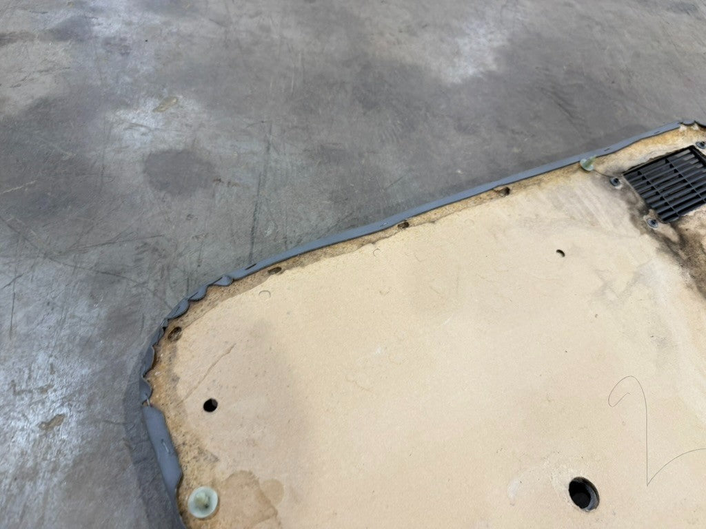84-96 Jeep Cherokee XJ Pair L R Gray Interior Door Panel Manual Crank Windows OE