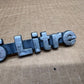 87-96 Jeep Cherokee XJ 2.5 Litre Emblem Metal Factory OEM 2.5L L Liter Badge YJ