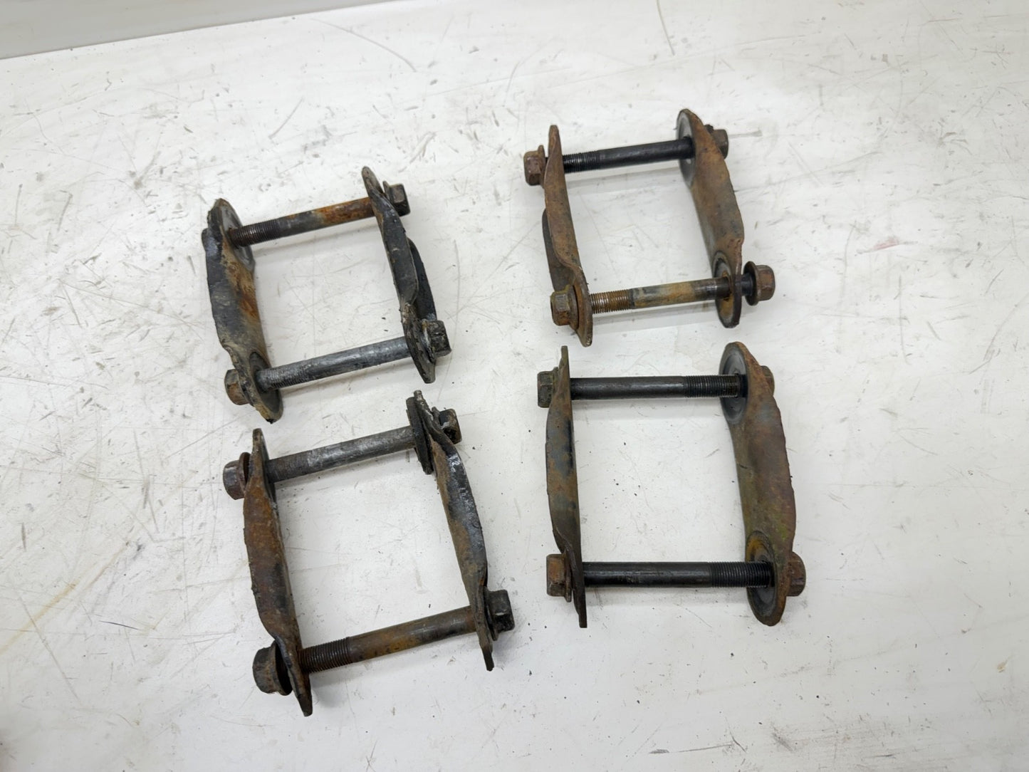 87-95 Jeep Wrangler YJ Shackles Shackle Front Rear Leaf Spring OEM Factory Stock