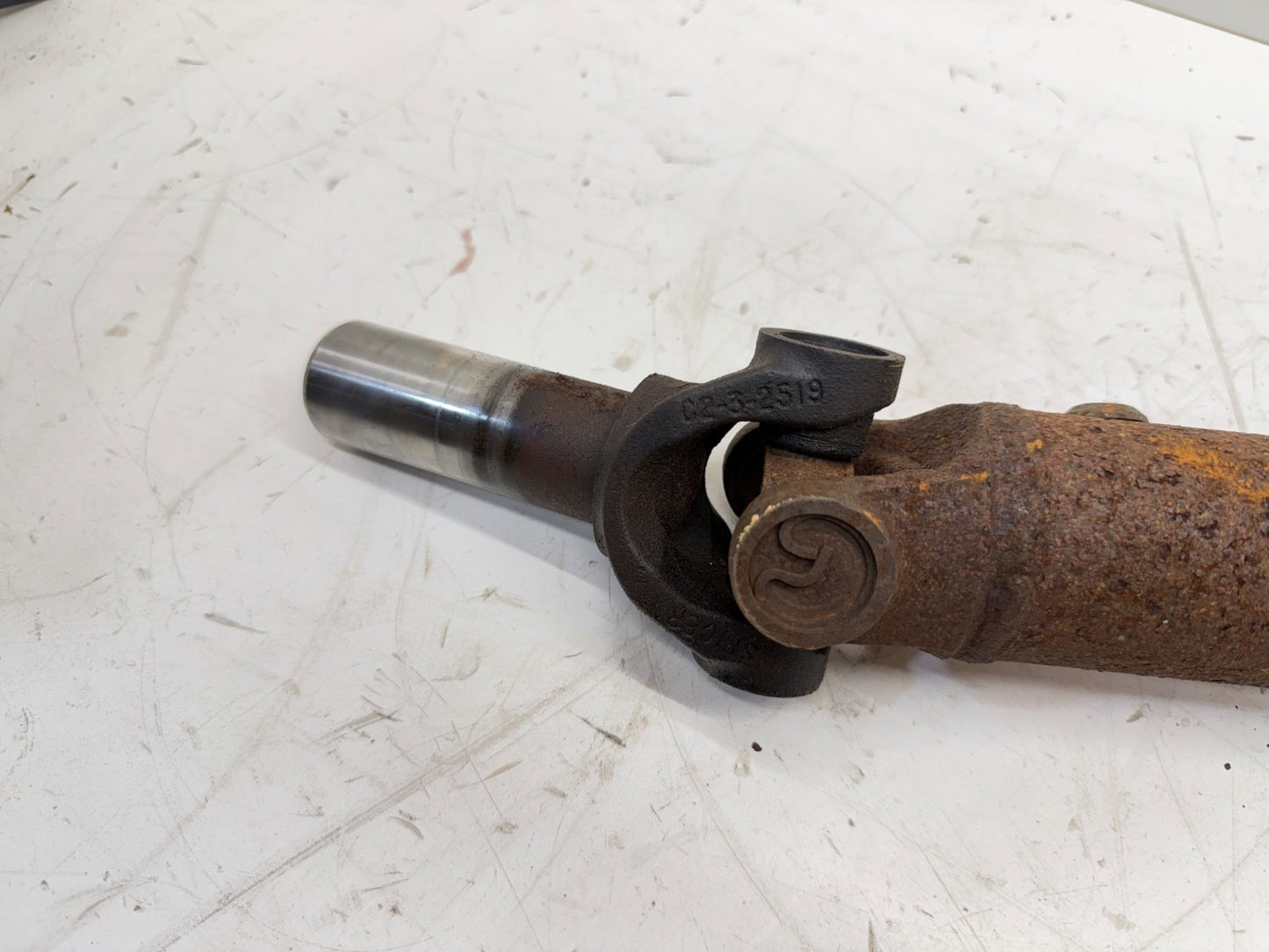 94 95 Jeep Wrangler YJ 15" REAR DRIVE SHAFT 2.5 AX5 Driveshaft 2.5L Manual 4CYL