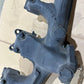 87-90 Jeep Wrangler YJ Exhaust Manifold 4.2 6 Cyl Factory -Air Tubes Blocked Off