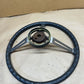 76-86 Jeep CJ Steering Wheel CJ5 CJ7 CJ8 BLACK 4.25" OEM Factory 3 Spoke 5 7 8