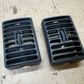 Grey 97-06 TJ Jeep Wrangler HVAC Dash AIR VENT Panel A/C Heat Left Right PAIR AC
