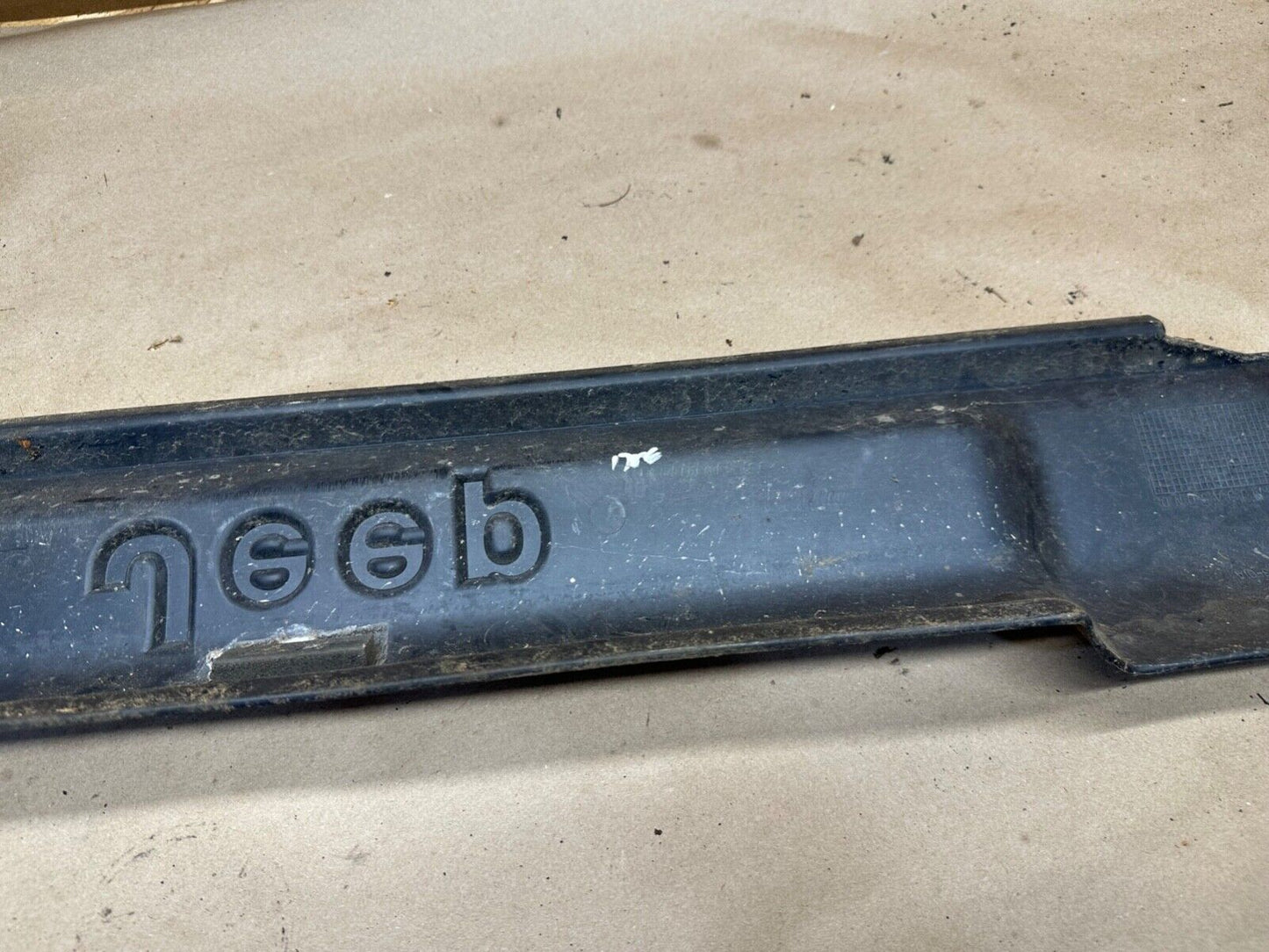 97-06 Jeep Wrangler TJ Front Bumper Cover Sway Bar Frame Panel 55155667 Trim OEM