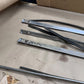 84-91 Jeep Cherokee XJ Chrome Roof Rack TRIM Factory OEM Luggage Guard Factory