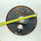 JEEP CJ 1978-1986 10" Brake AMC 20 Passenger Right SIDE DRUM BRAKE BACKING PLATE